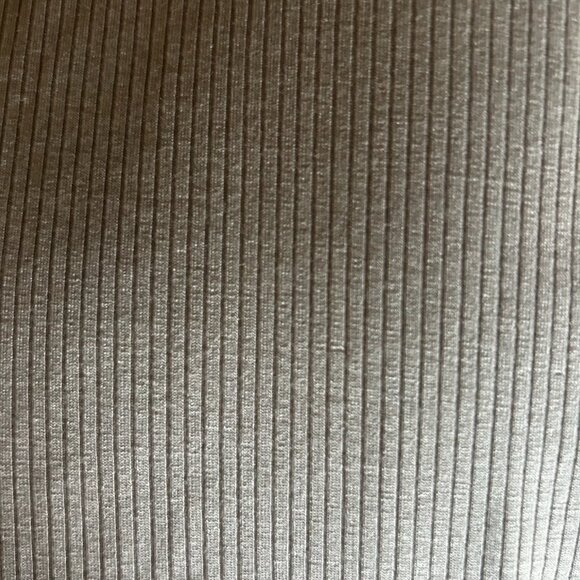 H&M Cream Beige Super Soft Ribbed High-Neck Fitted Turtleneck Sweater Size S - Picture 5 of 12